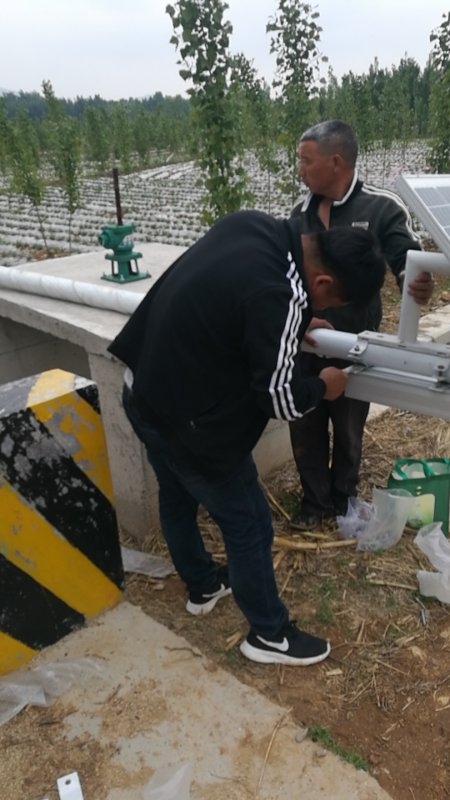 土壤墒情監測係統安裝